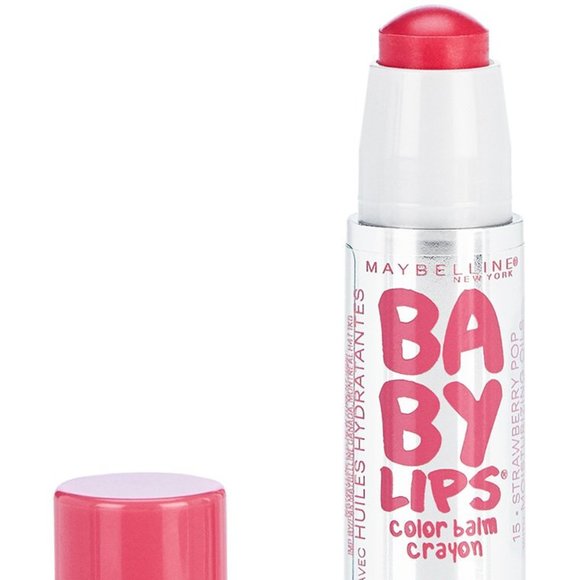 Baby Lips Color Balm Lip Balm Strawberry Pop - Picture 2 of 5